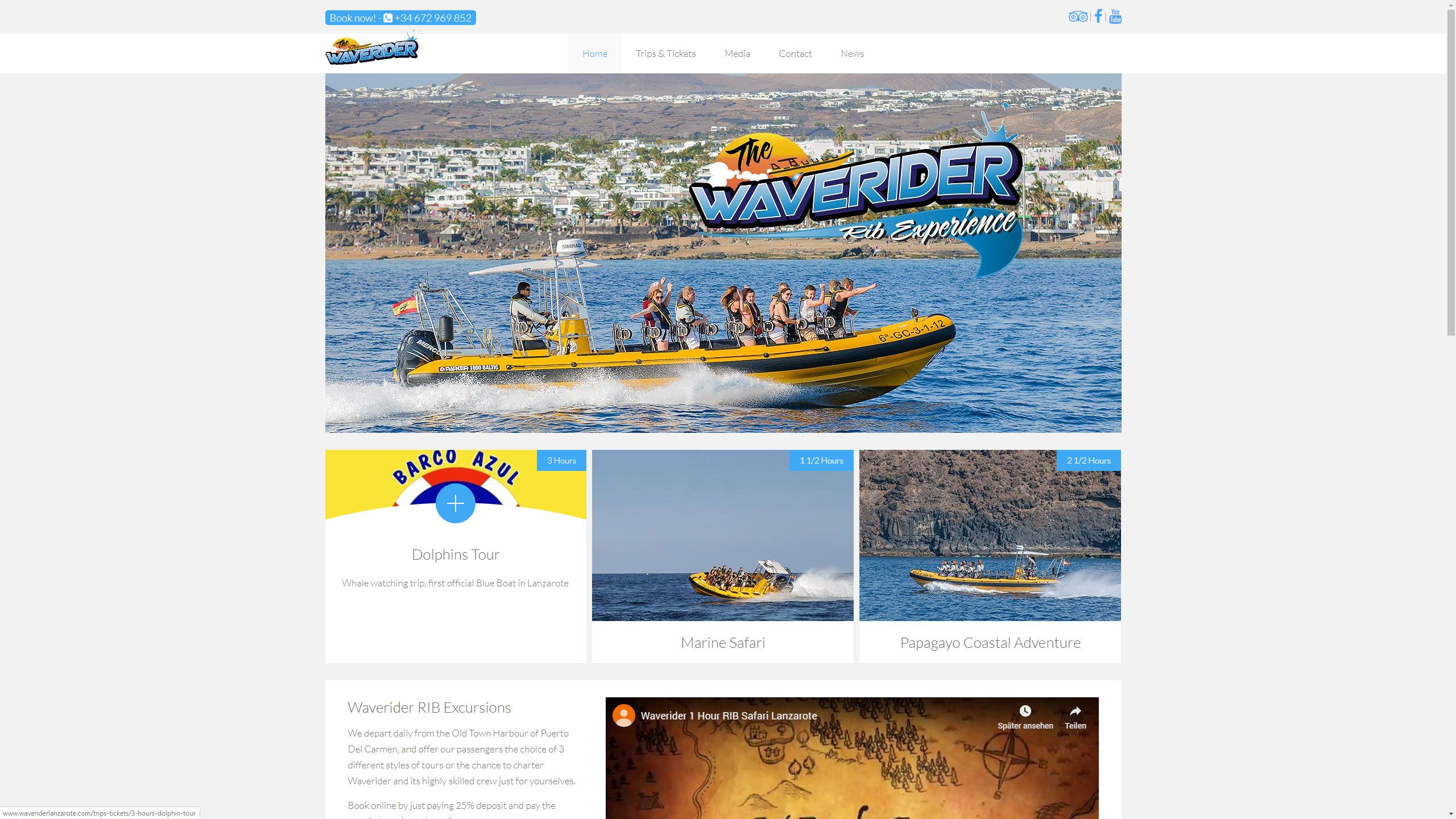 MediaFish Webdesign - Waverider Lanzarote 